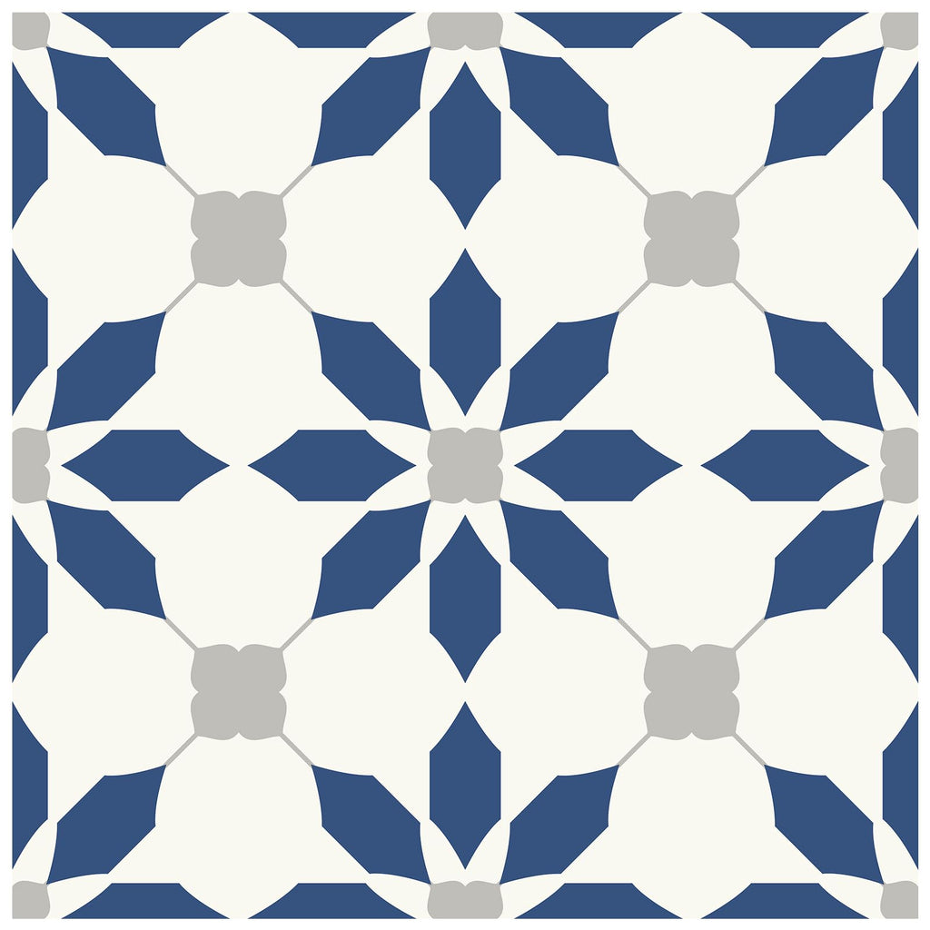 MORCART Peel and Stick Floor Tile, Self-Adhesive DIY Vinyl Flooring, Removable and Waterproof Tile Sticker for Bathroom, Kitchen, Wall, Bedroom, Stairs (20PCS,7.87" x 7.87",Aqua Blue)