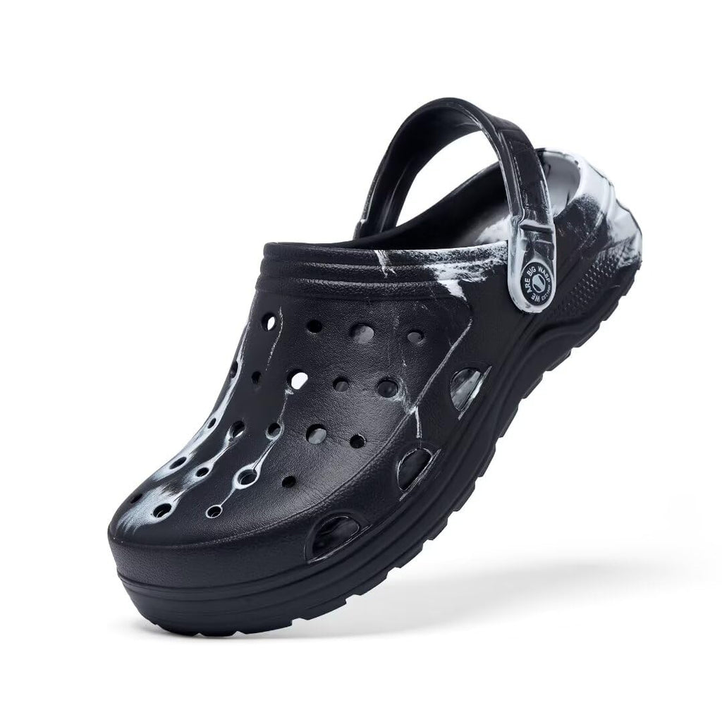 Kids Boys&Girls Black Camouflage Clogs Children's Beach Shoes Classic Marbled Tie Dye Clog Little Kid