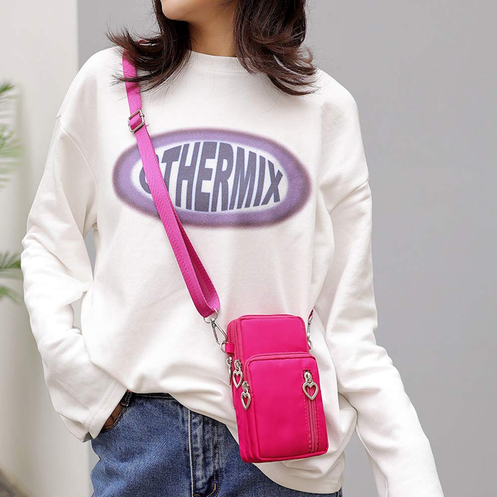 VINAIDA Small Crossbody Wallet Phone Bag Women Mini Crossbody Purse Cell Phone Shoulder Bag Mini Wallet Over Shoulder Strap