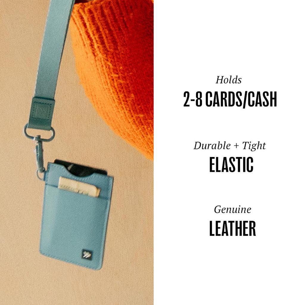 Thread Wallets Ultra Slim Minimalist Leather Card Holder Wallet (Benny)