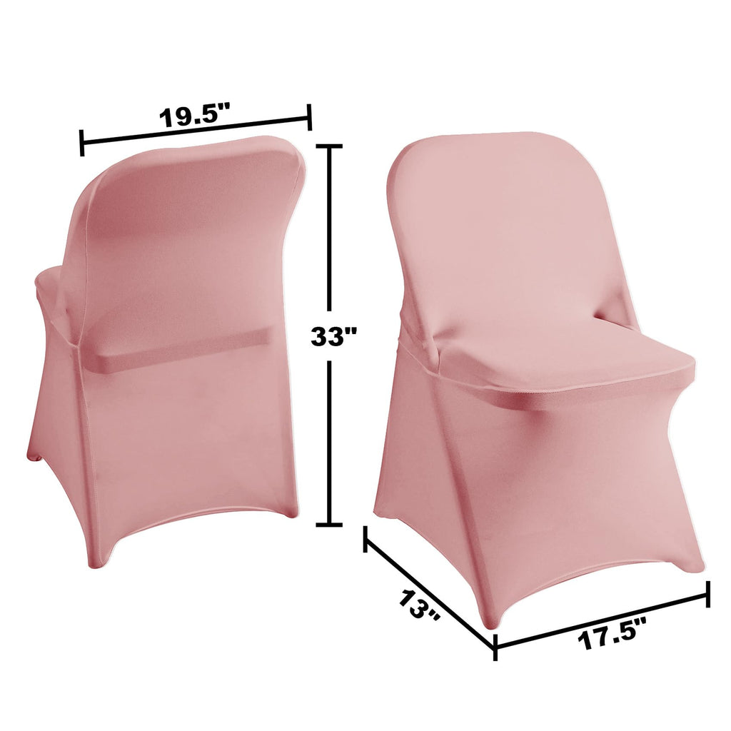magalo 12 Pack Black Spandex Folding Waterproof Chair Cover, Stretch Chair Cover Protector for Wedding, Party, Dining Banquet and Other Special Events