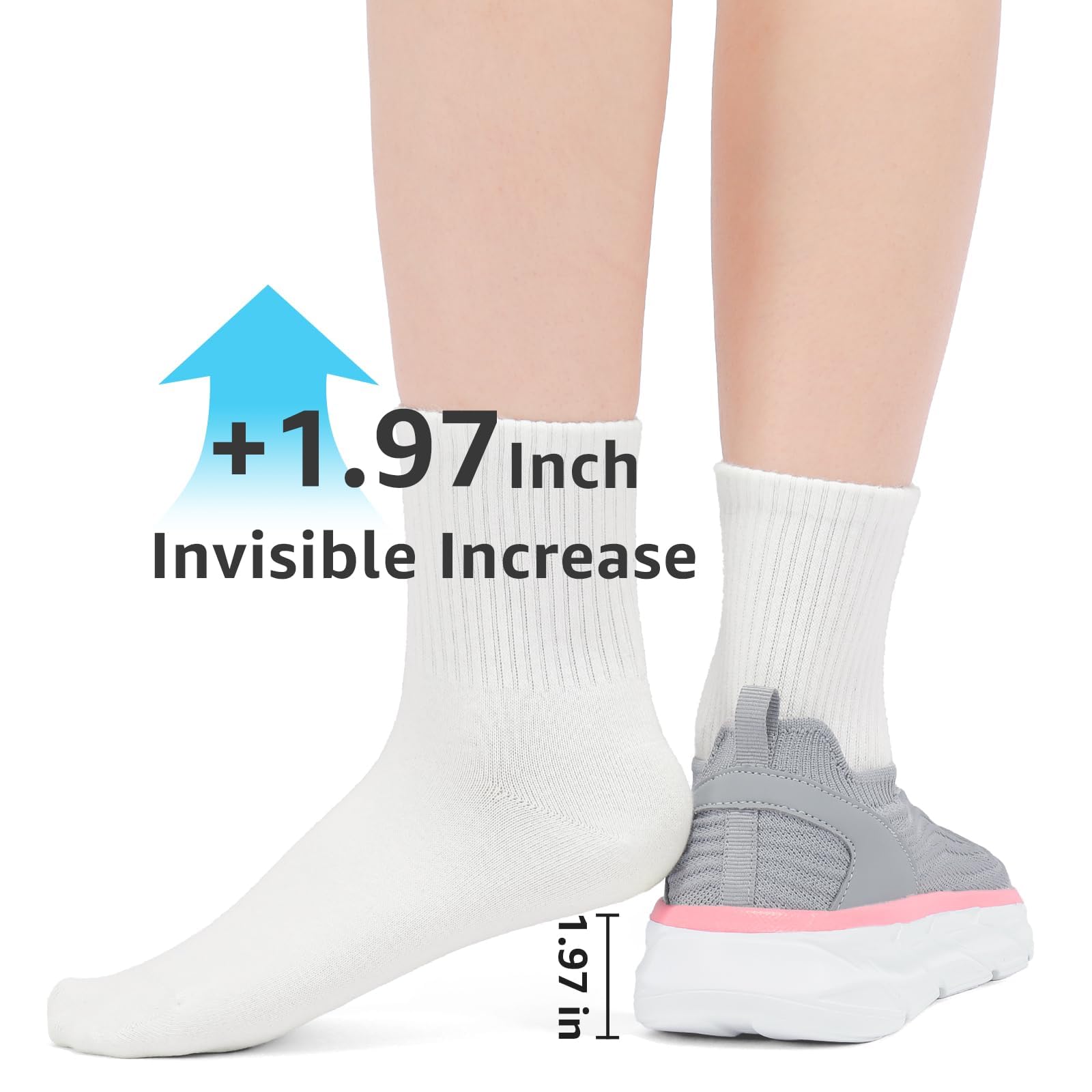 STQ Womens Walking Shoes Slip On Tennis Shoes Comfortable Lightweight Memory Foam Orthopedic Sneakers for Indoor Outdoor Gym Workout Sports