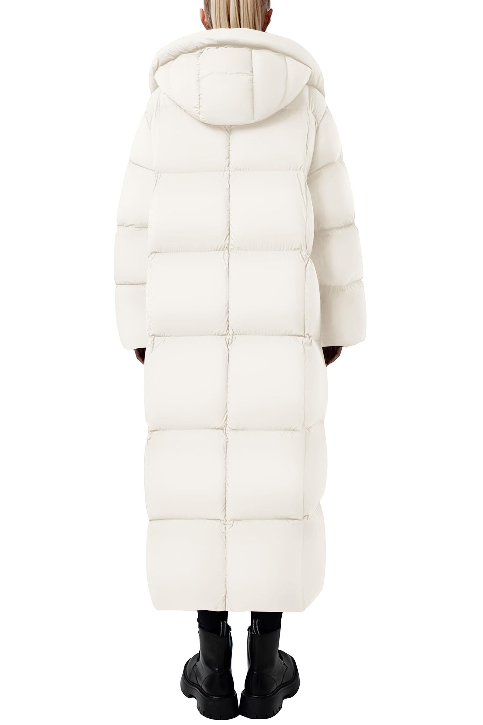 PRETTYGARDEN Women's Winter Long Puffer Coats Hooded Zip Up Casual Thickened Down Jackets Trendy Warm Clothes Outerwear