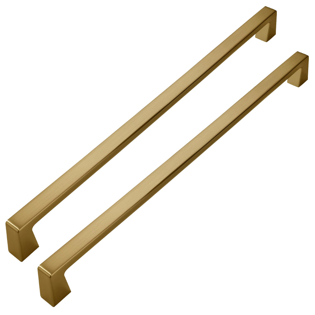 khtumeware 6 Pack 3 Inch(76mm) Kitchen Cabinet Handles Brushed Gold,Brushed Brass Cabinet Pulls Kitchen Cabinet Hardware, Furniture Pulls for Bathroom Cupboard Drawer Handles Dresser Pulls