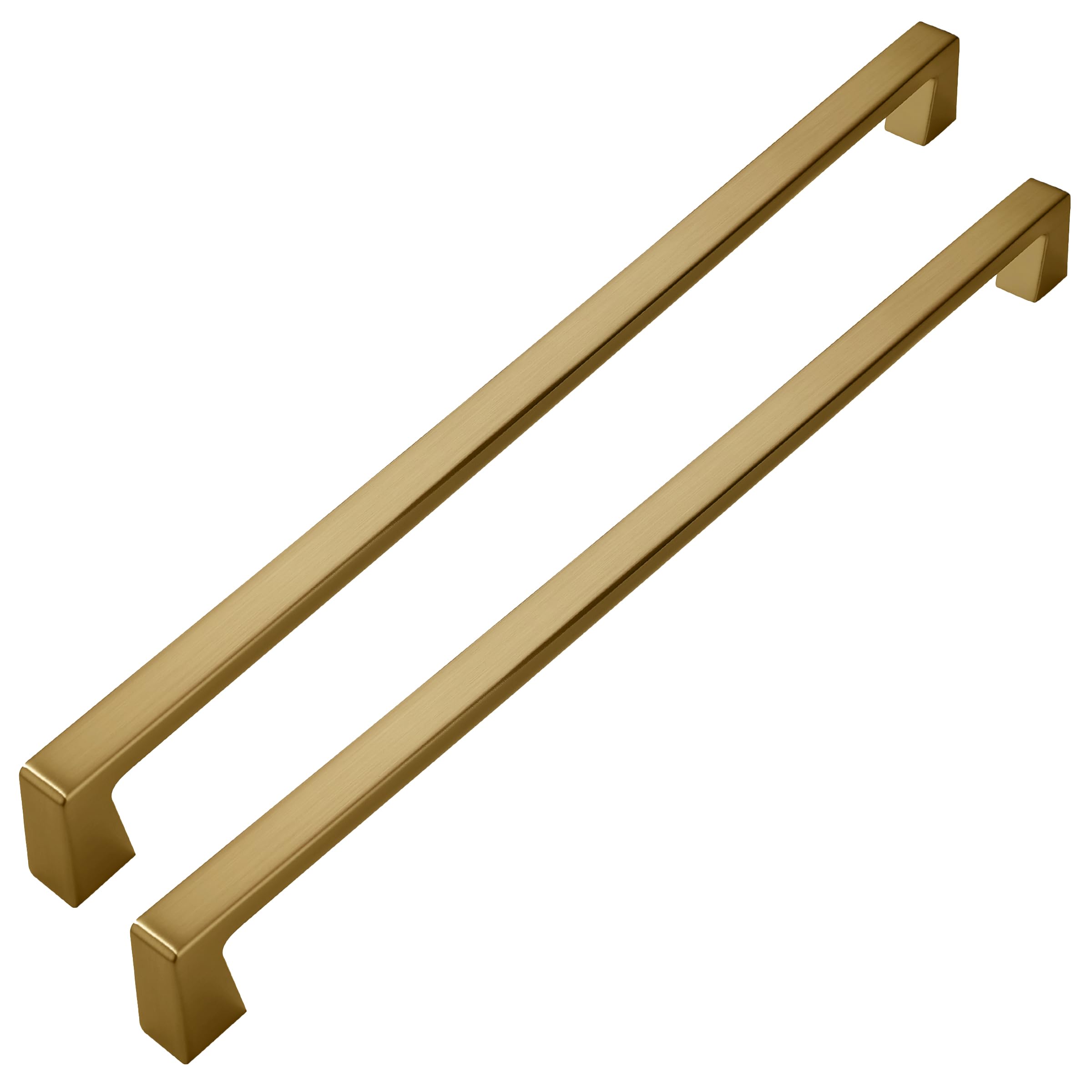 khtumeware 6 Pack 3 Inch(76mm) Kitchen Cabinet Handles Brushed Gold,Brushed Brass Cabinet Pulls Kitchen Cabinet Hardware, Furniture Pulls for Bathroom Cupboard Drawer Handles Dresser Pulls