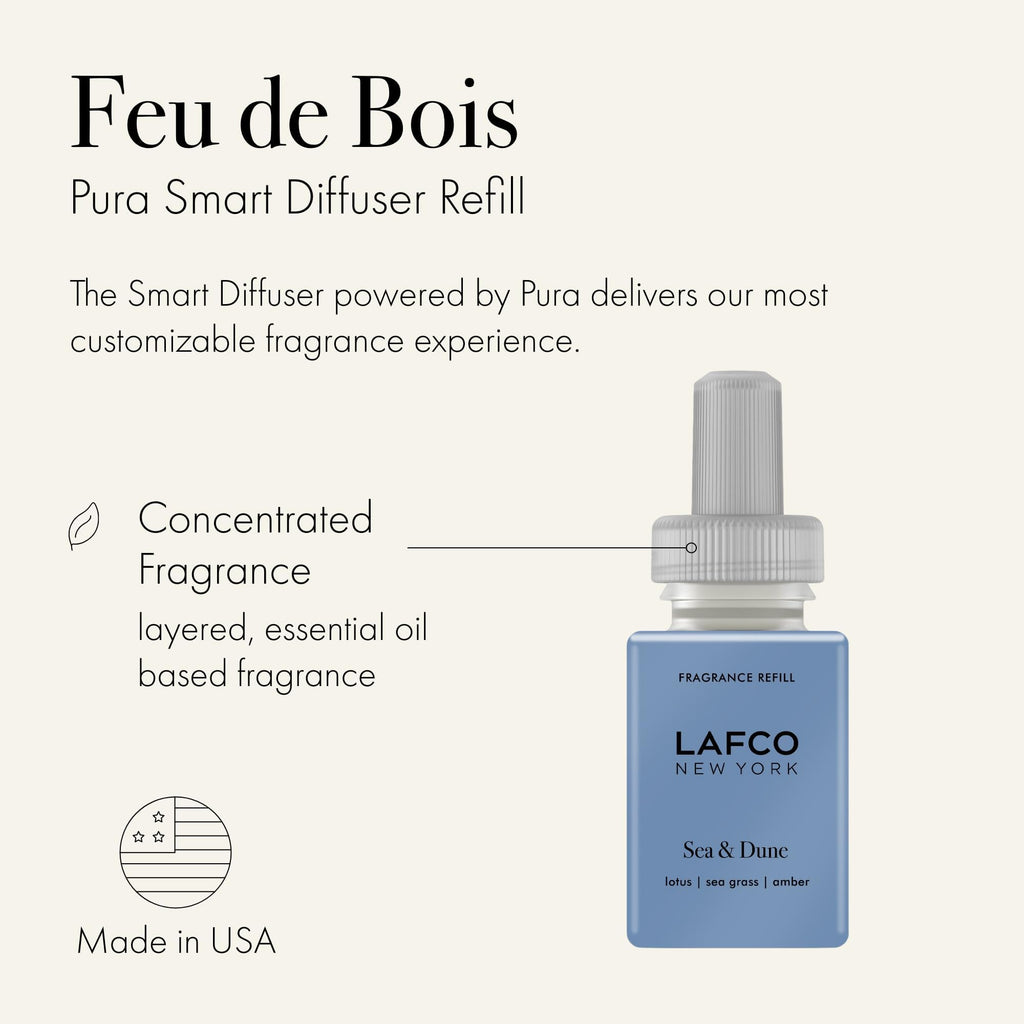 LAFCO New York Pura Smart Device Refill, Big Sky - Pack of 2 - Each Vial Delivers Up to 2 Weeks of Fragrance Life - Made in the USA