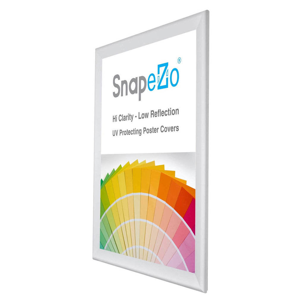 SnapeZo Movie Poster Frame 27x40 Inches, Black 1.7 Inch Aluminum Profile, Front-Loading Snap Frame, Wall Mounting, Wide Series for One Sheet Movie Posters