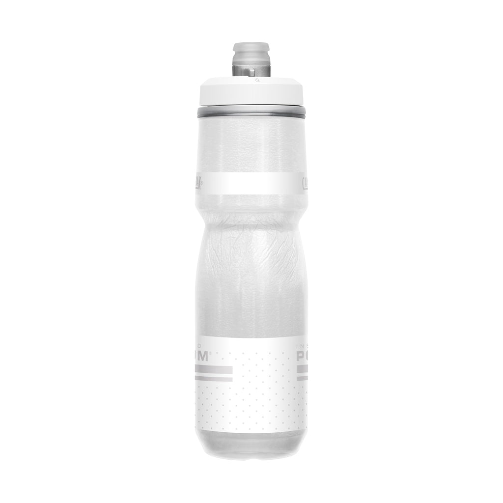 CamelBak Podium Chill Insulated Bike Squeeze Water Bottle, Cold Retention for Cycling, 24oz, Reflective Ghost