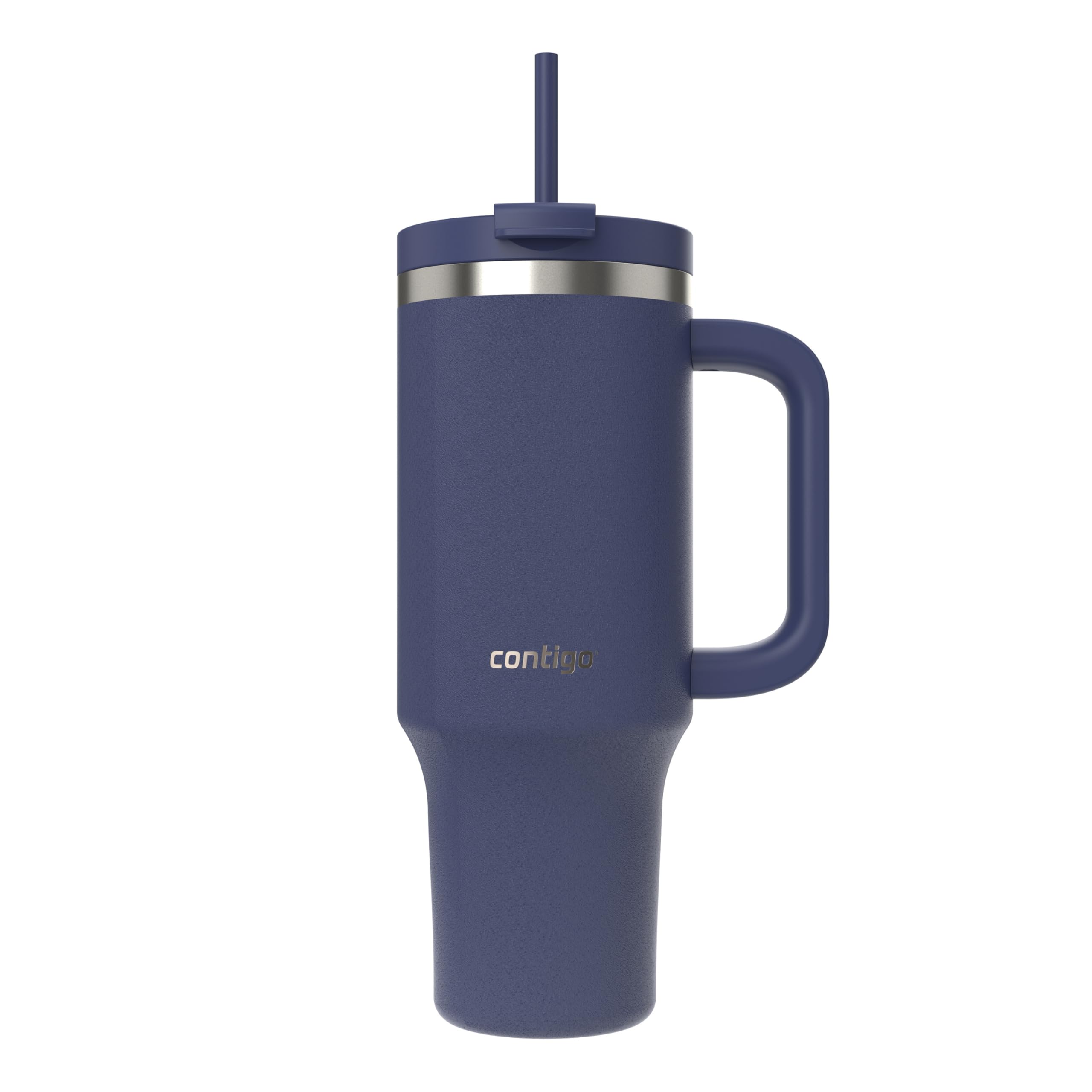 Contigo Streeterville 30oz Tumbler, Stainless Steel Vacuum Insulated, Leak-Proof, Cold for 29 Hours, Fits in cupholders, Licorice