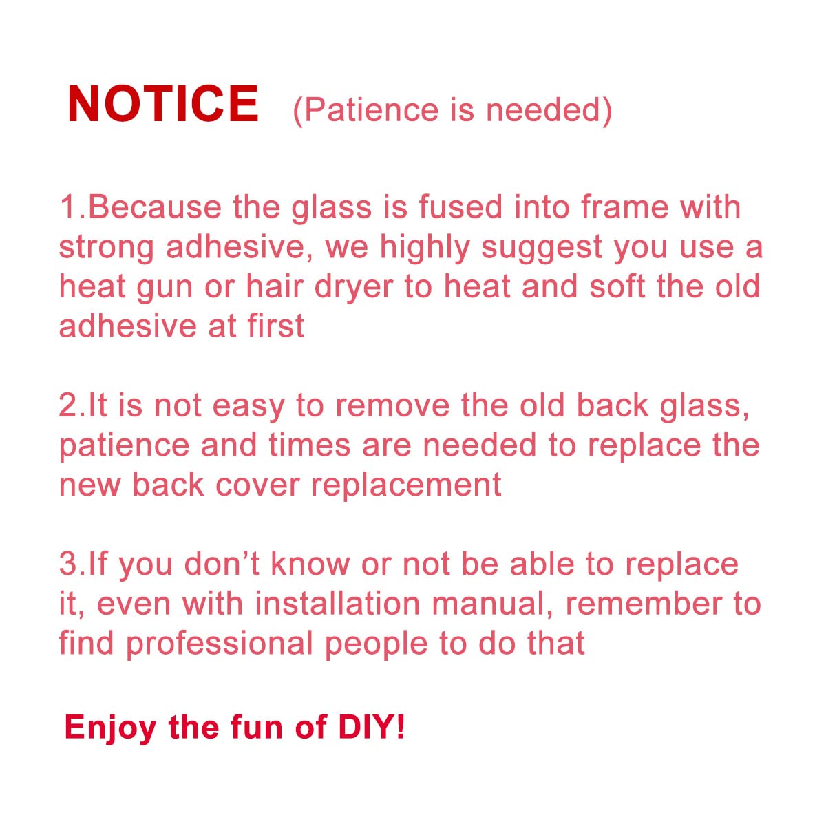 OEM Rear Back Glass Replacement for iPhone 14 Pro Max 6.7 inches with Reparing Toolkit and Pre-Installed Adhesive (Deep Purple)