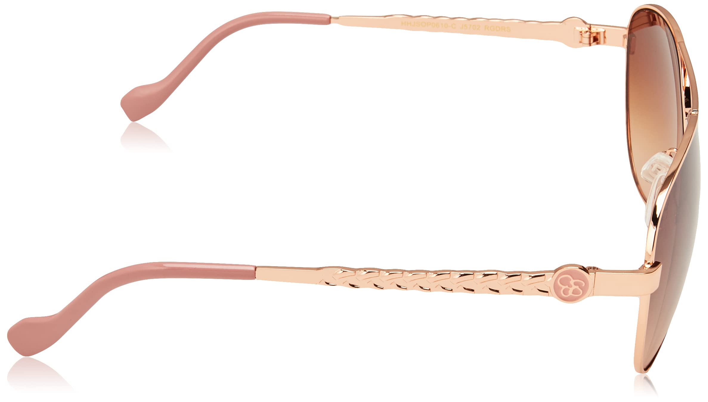 Jessica Simpson Women's Classic, Elegant, and Metal Aviator Pilot Sunglasses UV400 Protection