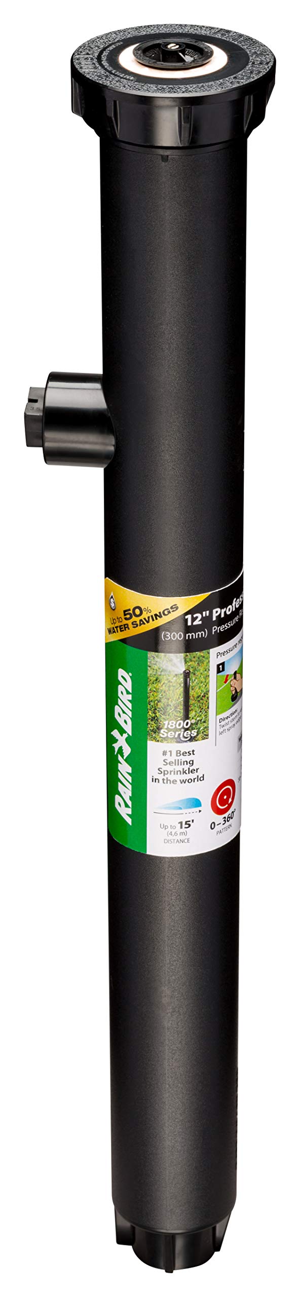 Rain Bird 1802AP4PRS PRS Professional Pop-Up, Full Circle, 3-4 Feet, 2"
