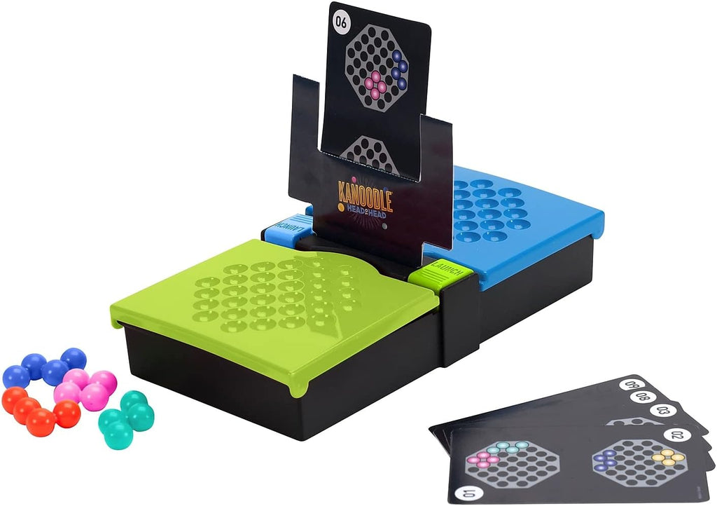 Educational Insights Kanoodle Head-to-Head - 3D Brain Teaser Puzzles for Kids, Spatial Puzzle Games for Adults, Teens and Kids, Problem Solving Toys and Logic Puzzles, Two Player Games