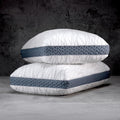 LUXOME LAYR Adjustable Firmness & Loft Pillow (2 Pack) - Completely Customizable - Memory Foam - Cooling Cover - Standard/Queen