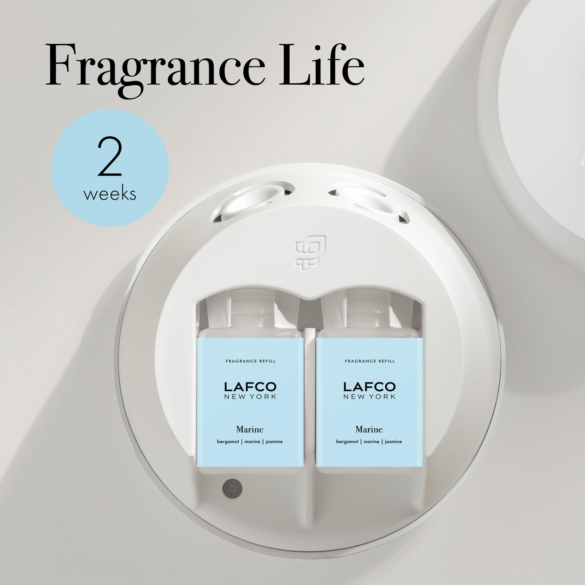 LAFCO New York Pura Smart Device Refill, Big Sky - Pack of 2 - Each Vial Delivers Up to 2 Weeks of Fragrance Life - Made in the USA