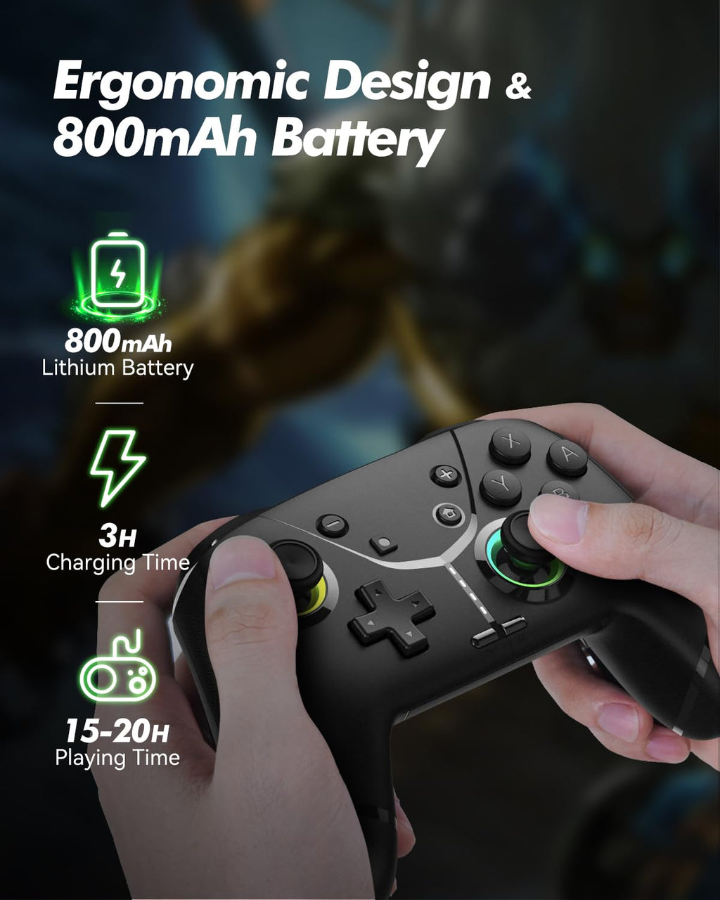 GMBACK Wireless Switch 2 Controller for Nintendo Switch 2/Switch/Lite/OLED