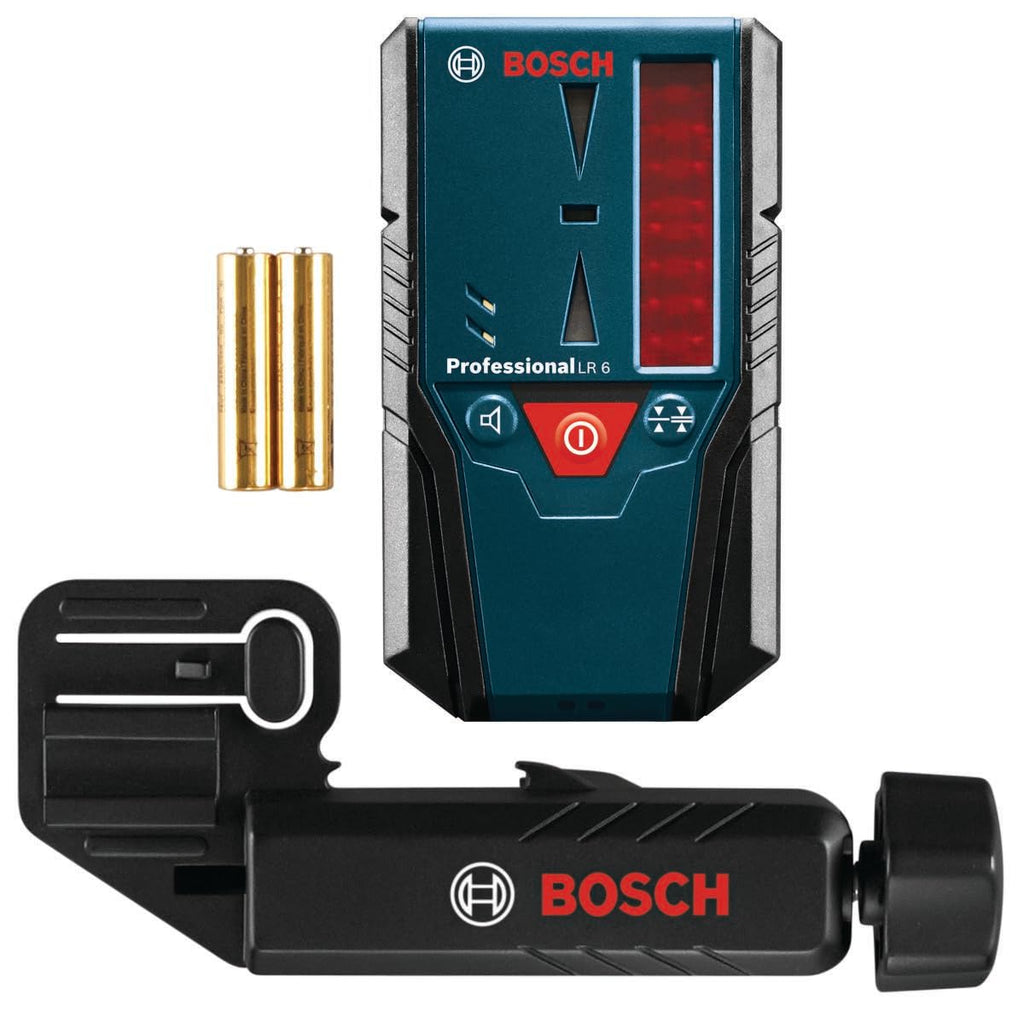 BOSCH LR1 500 Ft Green-Beam Rotary Laser Receiver, Includes Mounting Bracket & 9V Battery