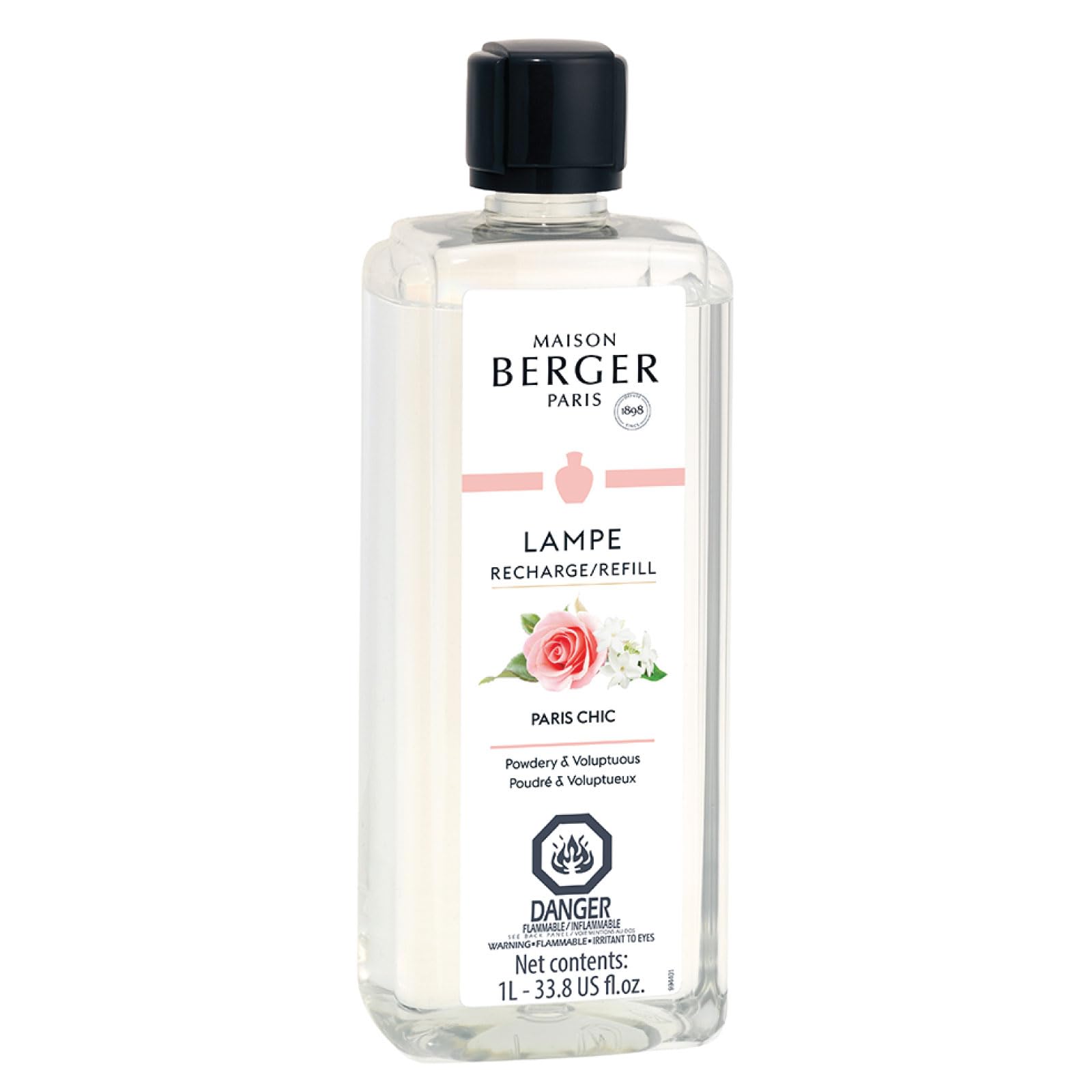 MAISON BERGER Lampe Berger Refill, 1 L, Agaves Garden | Catalytic Lamp Fragrance Refill, Helps Neutralize Odors, ~160 h Fragrance Diffusion, Made in France
