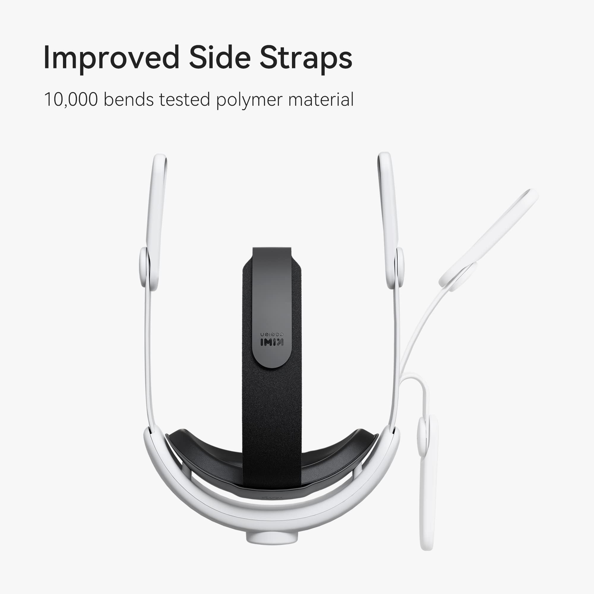 KIWI design K2 Comfort Head Strap Accessories Compatible with Oculus/Meta Quest 2, Elite Strap Replacement for Enhanced Support of VR Headset, NOT for Meta Quest 3/3S