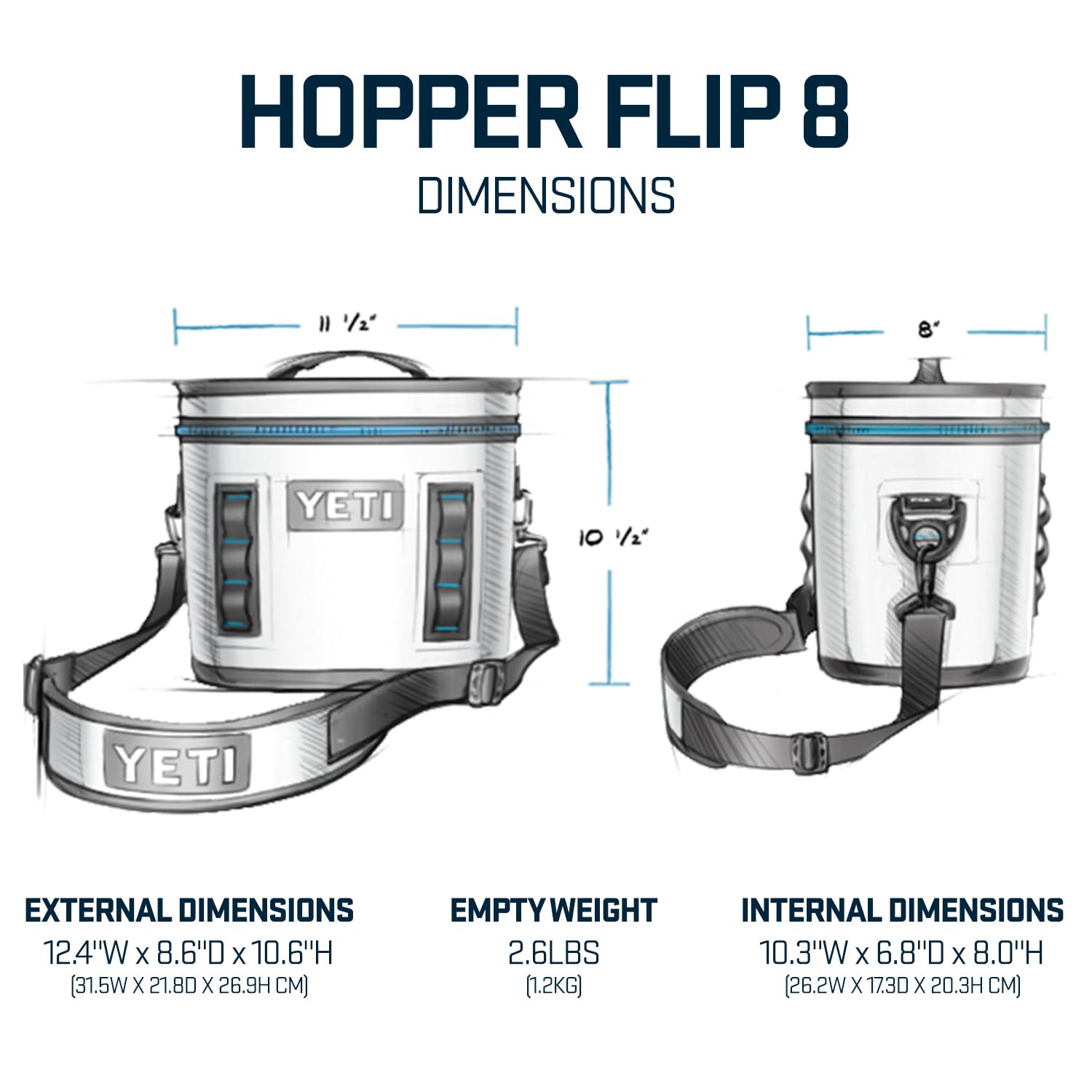 YETI Hopper Flip 8 Portable Soft Cooler