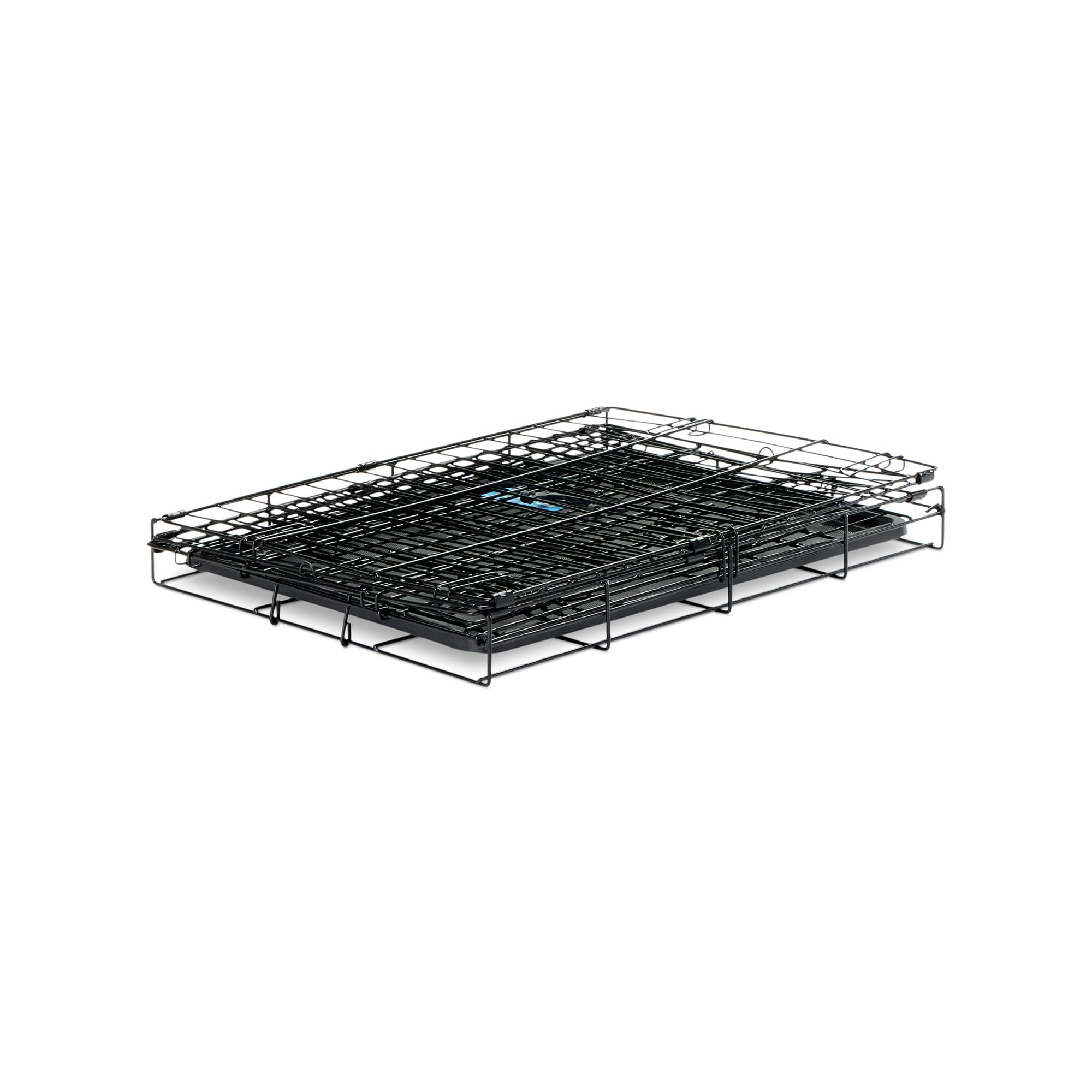 Carlson Secure and Compact Double Door Metal Dog Crate, Medium with Divider Panel