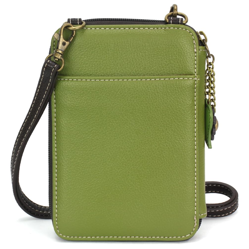 CHALA Wallet Crossbody Cell Phone Purse - Women Faux Leather Multicolor Handbag with Adjustable Strap