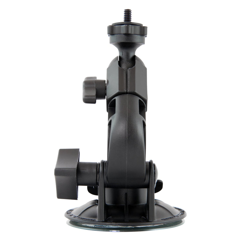Delkin Devices Fat Gecko Mini Suction Camera Mount - Powerful Suction Cup Camera Mount for Car, Motorcycle, Desk, Window | Secure and Adjustable Action Camera Holder for Video Recording