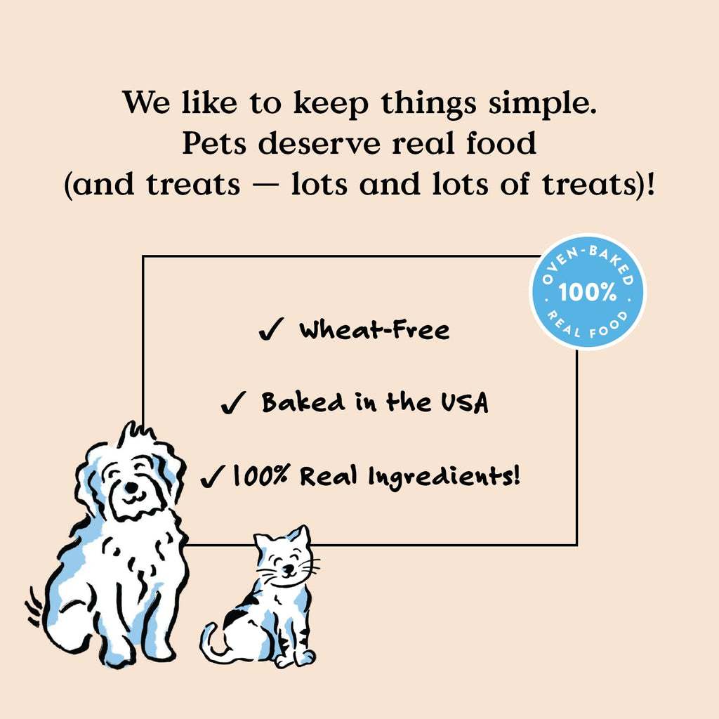 Bocce's Bakery Bac'n Nutty Soft & Chewy Dog Treats, Wheat-Free PB & Bacon Flavored All Natural Limited Ingredient Oven Baked Cookies for Dogs, 6 oz Bag