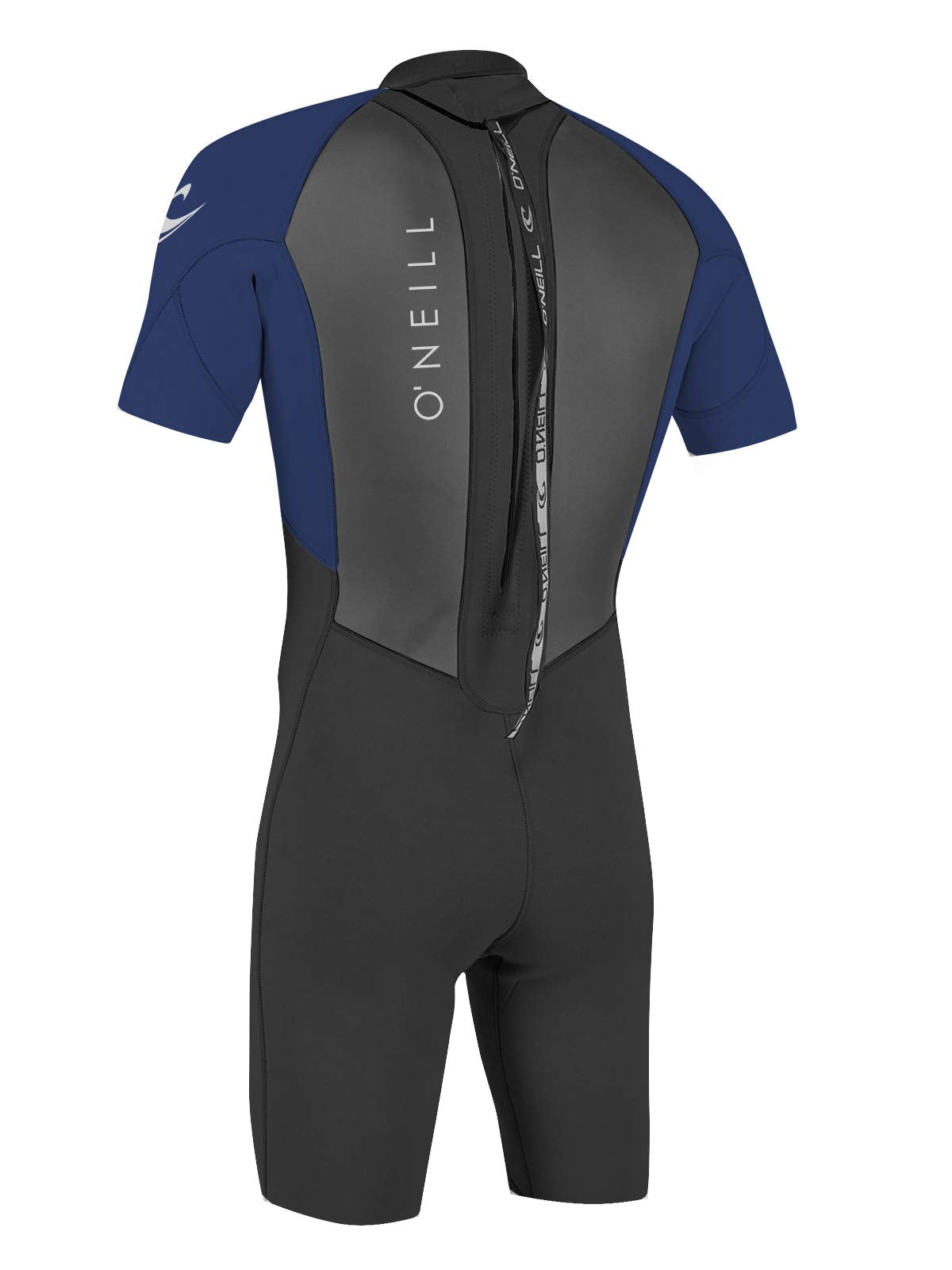O'Neill Men's Reactor-2 2mm Back Zip Short Sleeve Spring Wetsuit, Lightweight Warmth and Flexibility for All Water Activities