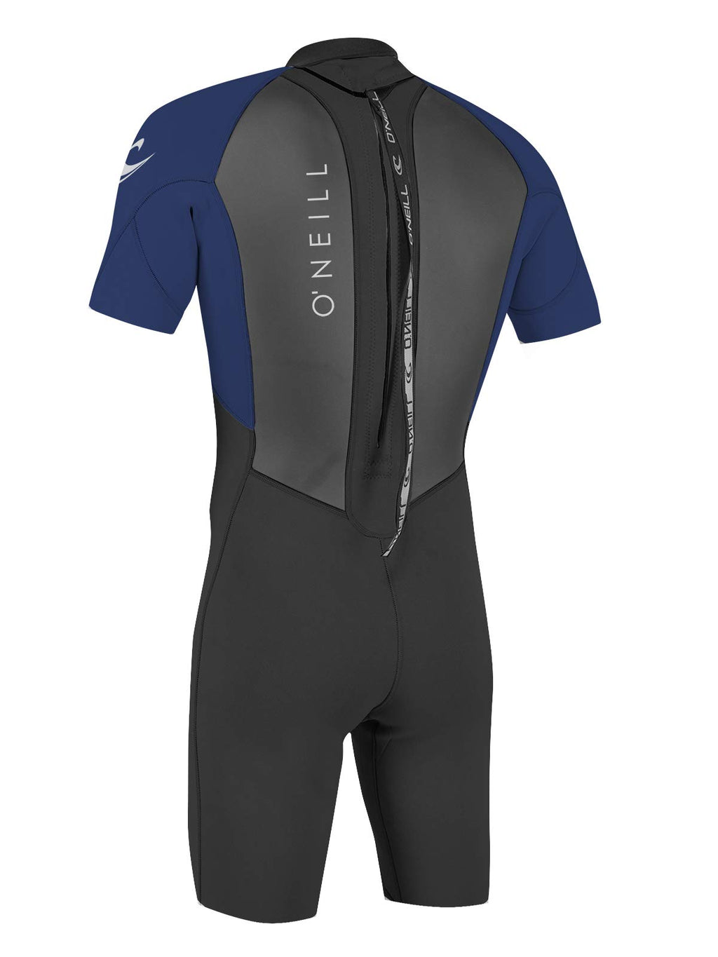 O'Neill Men's Reactor-2 2mm Back Zip Short Sleeve Spring Wetsuit, Lightweight Warmth and Flexibility for All Water Activities