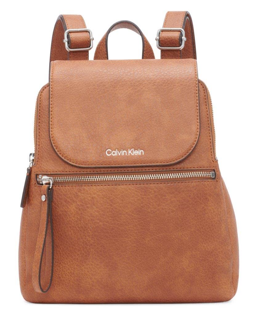Calvin Klein Elaine Bubble Lamb Novelty Key Item Flap Backpack