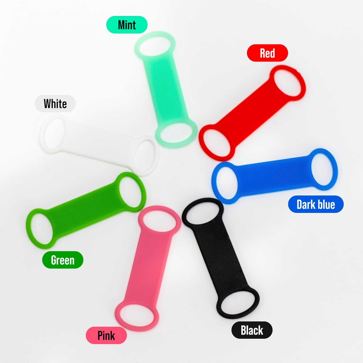 Slide On Pet Tag ID - Silent Custom Dog Tags - Name Tags Personalized - No Jingle Slide On Cat Tag ID - Engraved Collars