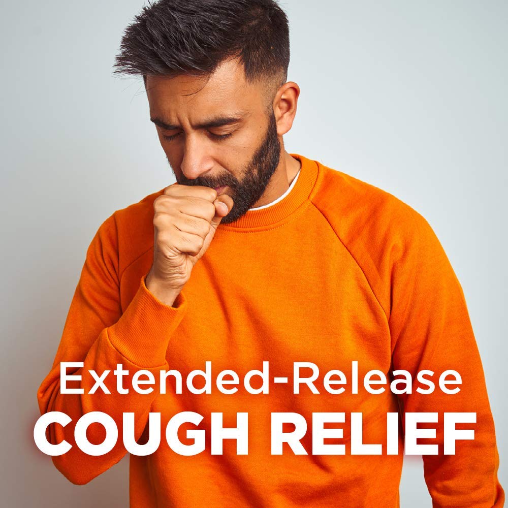 Amazon Basic Care 12 Hour Cough DM Syrup, Extended-Release Dextromethorphan, Grape Flavor Cough Medicine, 5 fl oz (1-Pack)
