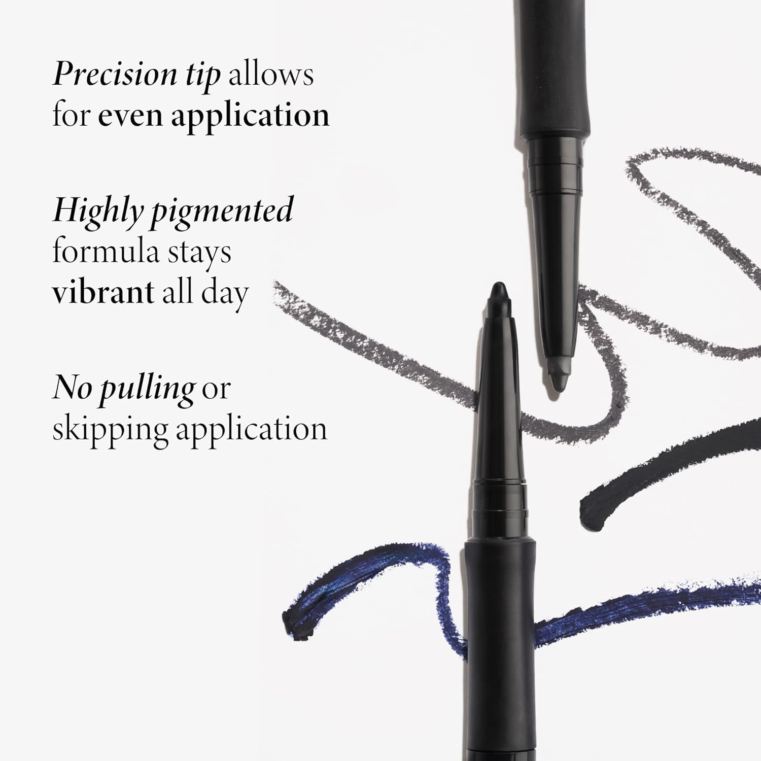 LAURA GELLER NEW YORK INKcredible Gel Eyeliner - Blackbird - Waterproof Smudge-proof Eyeliner Pencil - Built in Sharpener