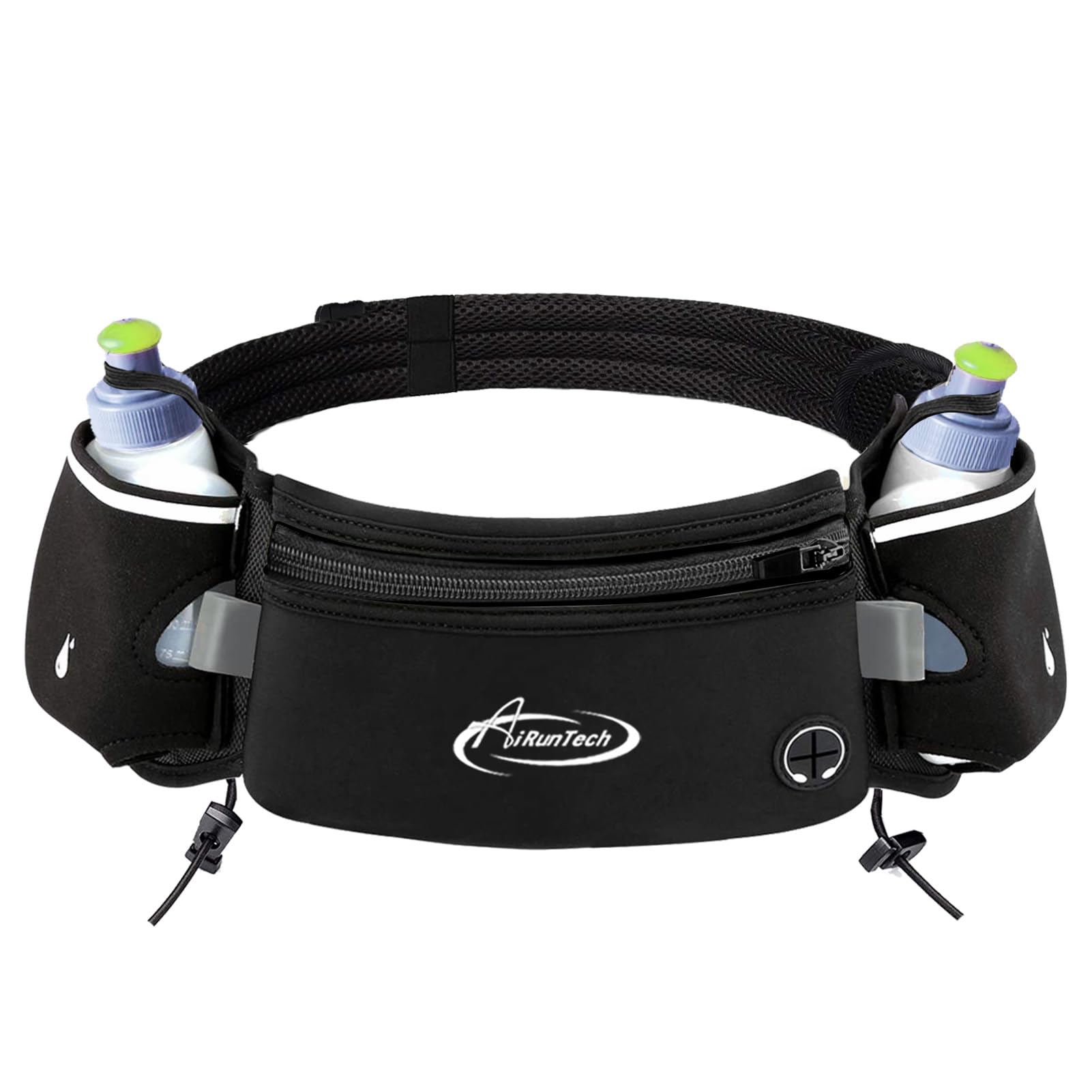 AiRunTech Hydration Running Belt with Water Bottle, Running Fanny Pack for Phone and Wallet Holder, Running Bag Runners Essentials Accessories Marathon Triathlon Walking Jogging Gear Gift