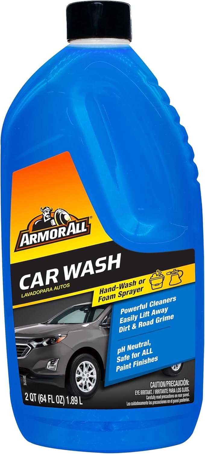 Armor All Car Wash Soap by Armor All, Foaming Car Wash Supplies, 64 Fl Oz