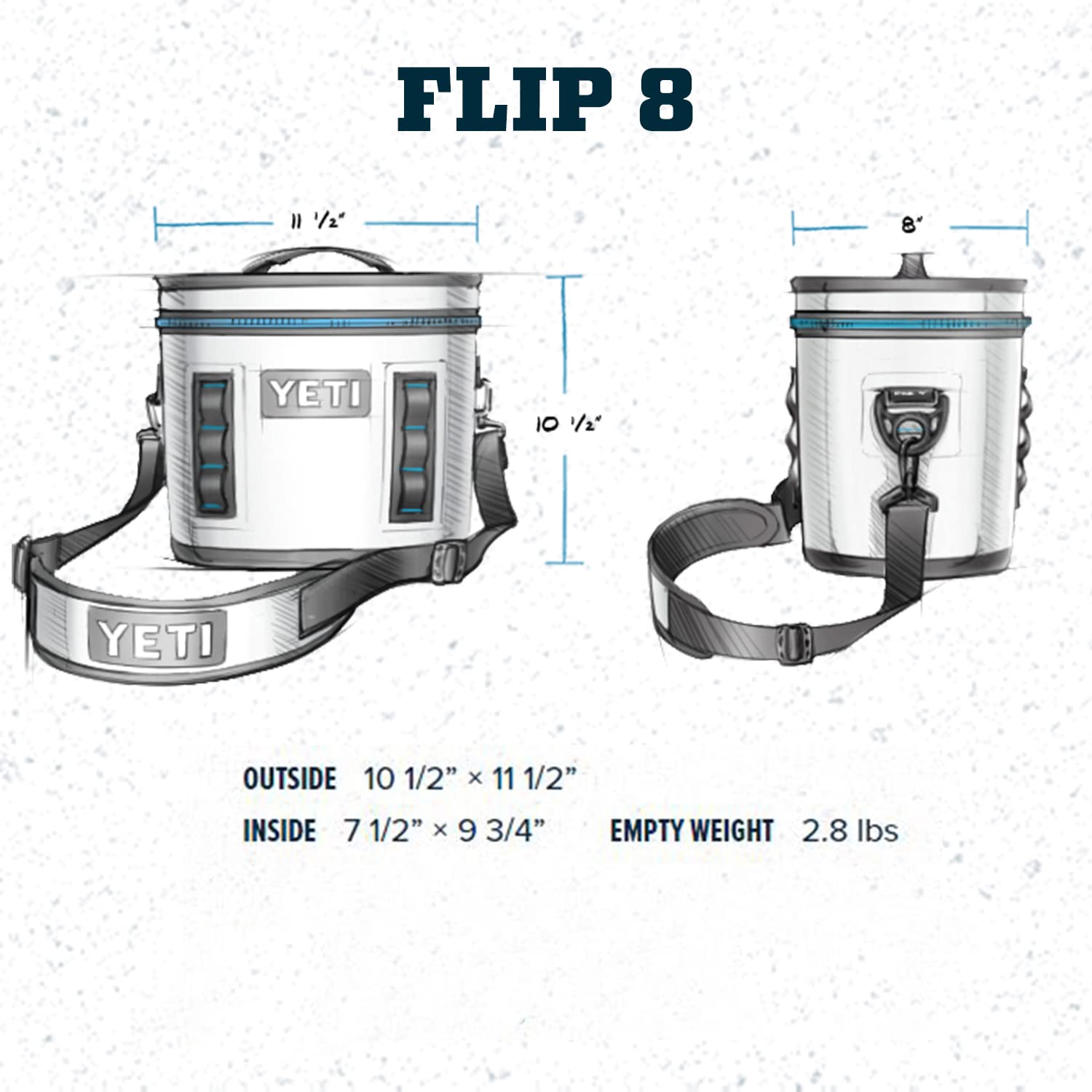 YETI Hopper Flip 8 Portable Soft Cooler