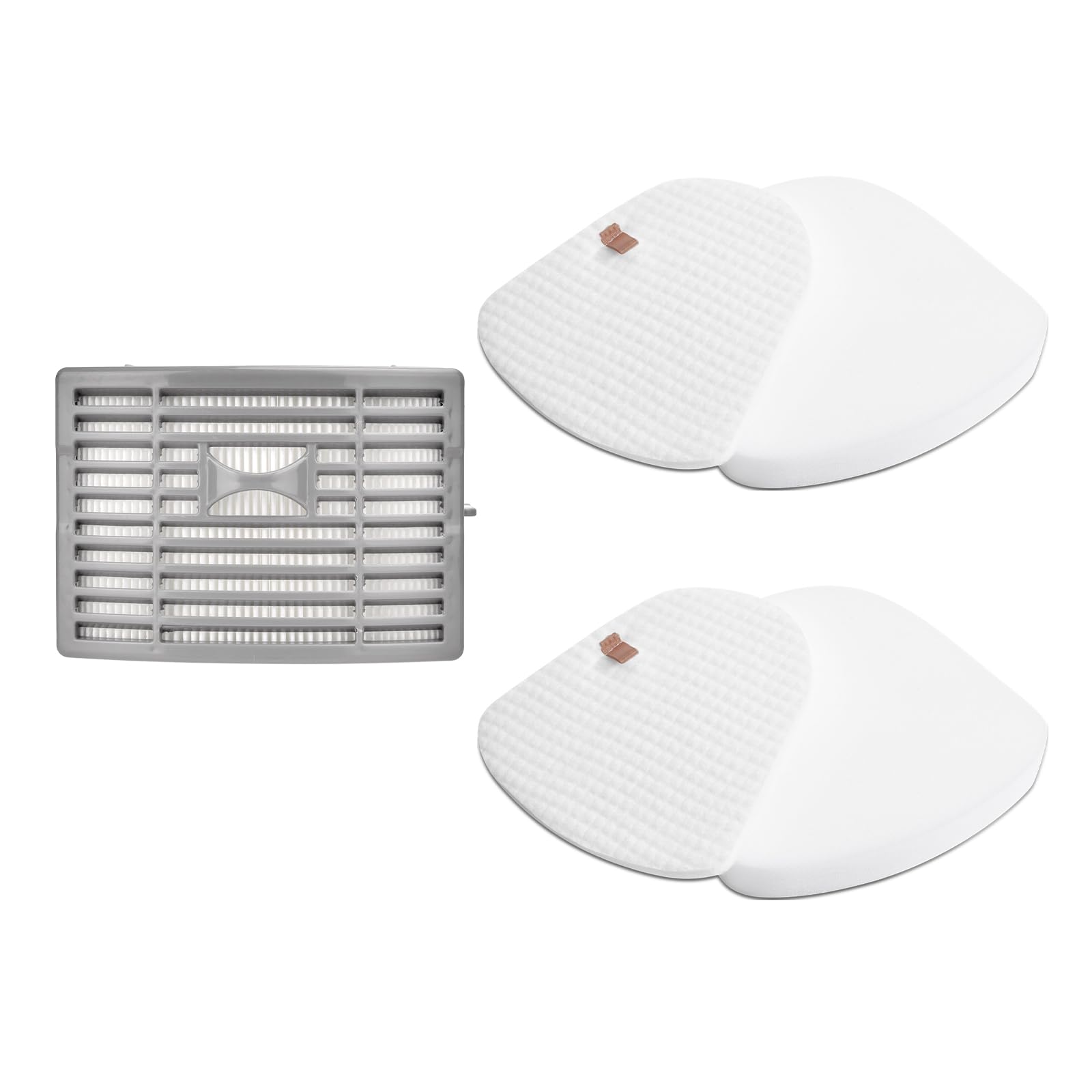 Anewise Filter Replacement for Shark Navigator Lift Away Deluxe Professional Vacuum ZU503AMZ NV350 NV351 NV352 NV355 NV357 NV360 NV370 UV440 UV540, Parts XFF350 & XHF350, 1 HEPA + 2 Pre-Felt Filters