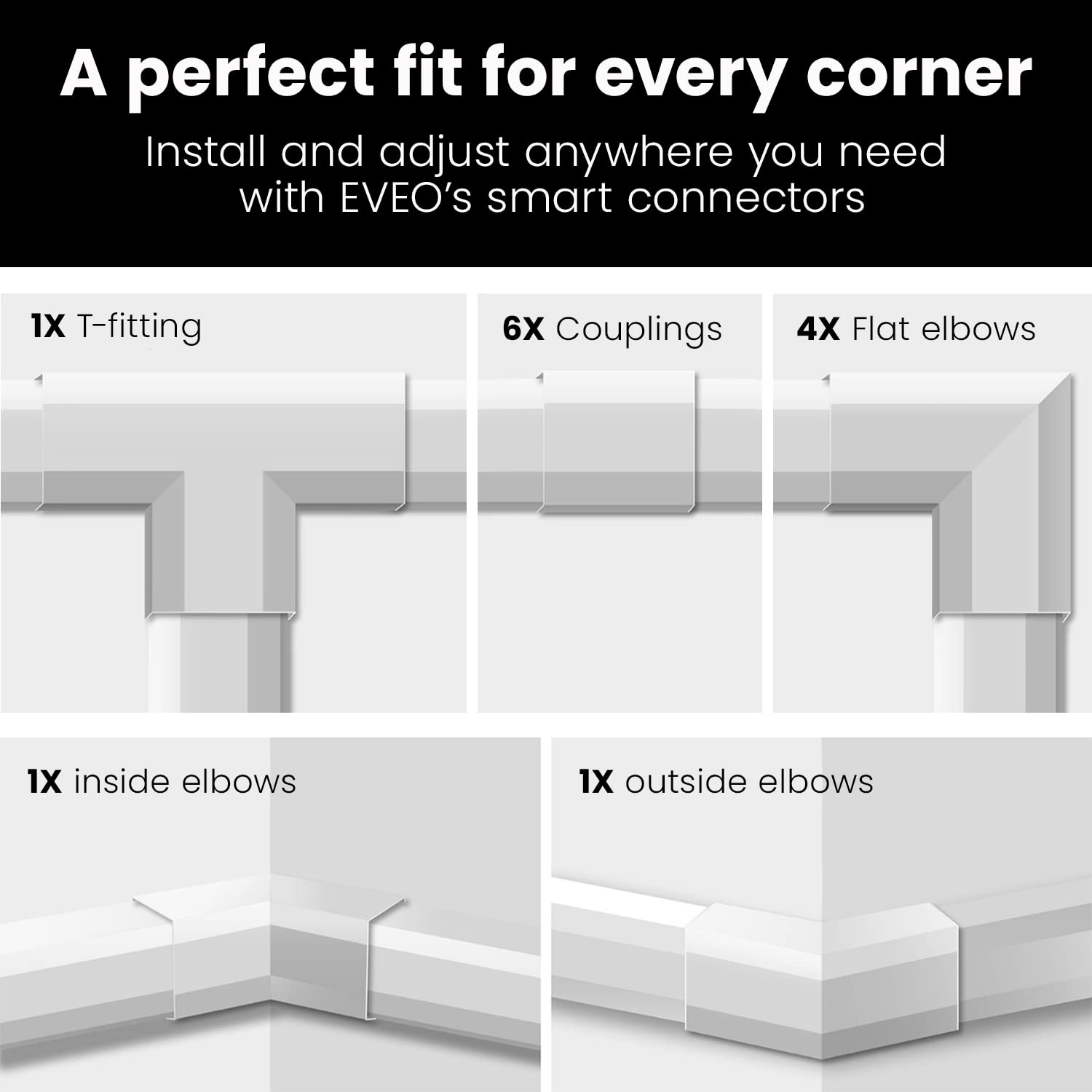 Cord Covers for Wires on Wall - 150in Cable Management Cable Hider - Cord Hiders for TV On Wall - Paintable Cable Concealer - Wire Covers for Cords - 10X (L16 x W0.95 x H0.5) - Medium | Beige