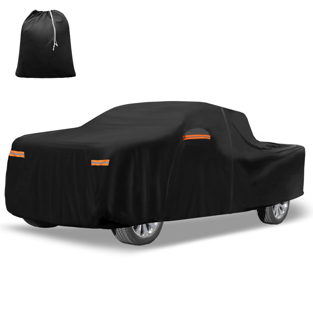 X AUTOHAUX Car Cover for Mini Cooper 2DR 2002-2021 210D-PU Outdoor Full Car Cover All Weather with Door Zipper