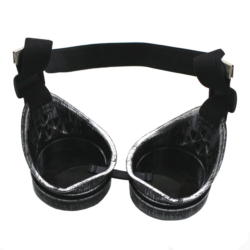 WEICHUAN Vintage Steampunk Goggles Mad Scientist Goggles Cosplay Punk Glasses for Adult, Women, Men Halloween Costume