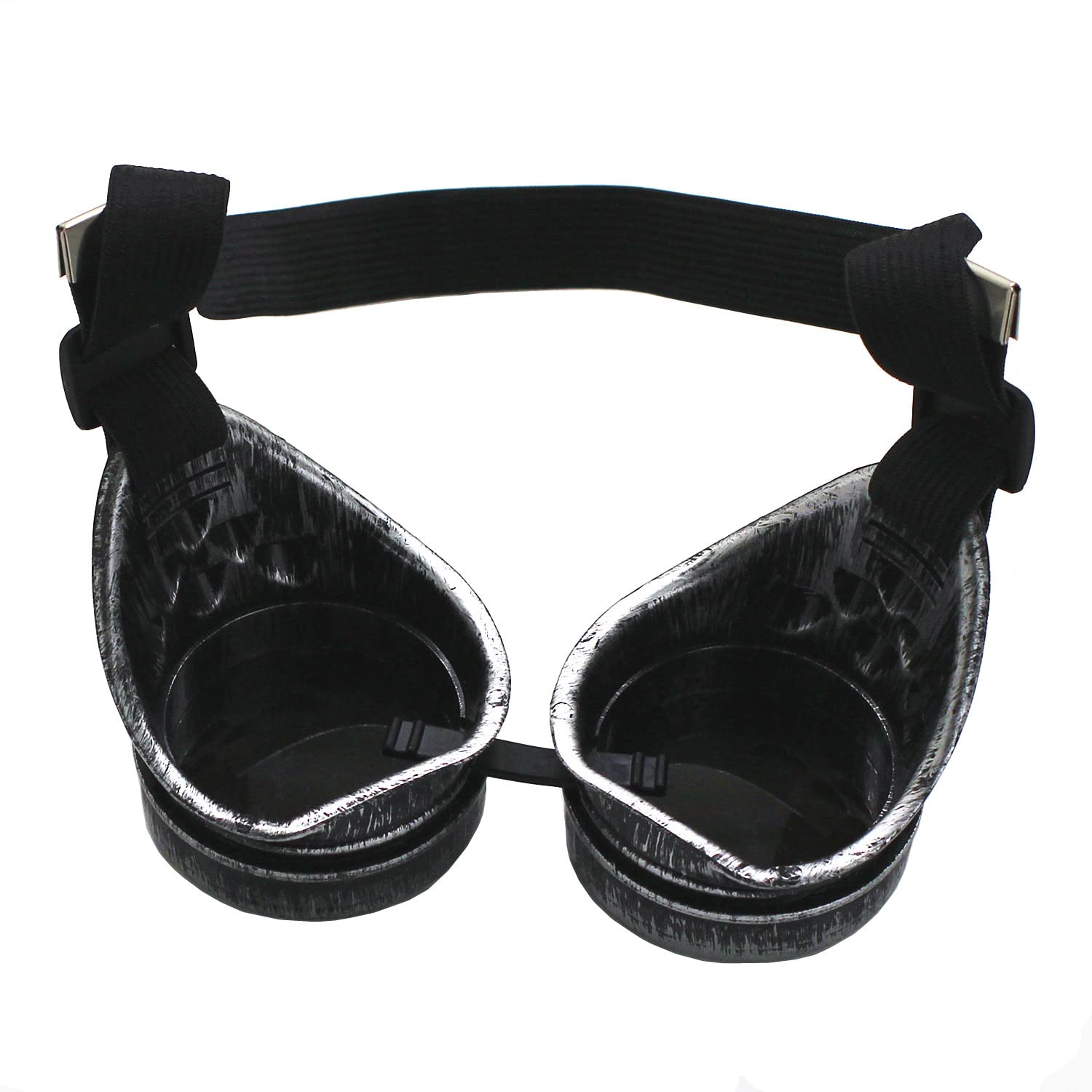 WEICHUAN Vintage Steampunk Goggles Mad Scientist Goggles Cosplay Punk Glasses for Adult, Women, Men Halloween Costume