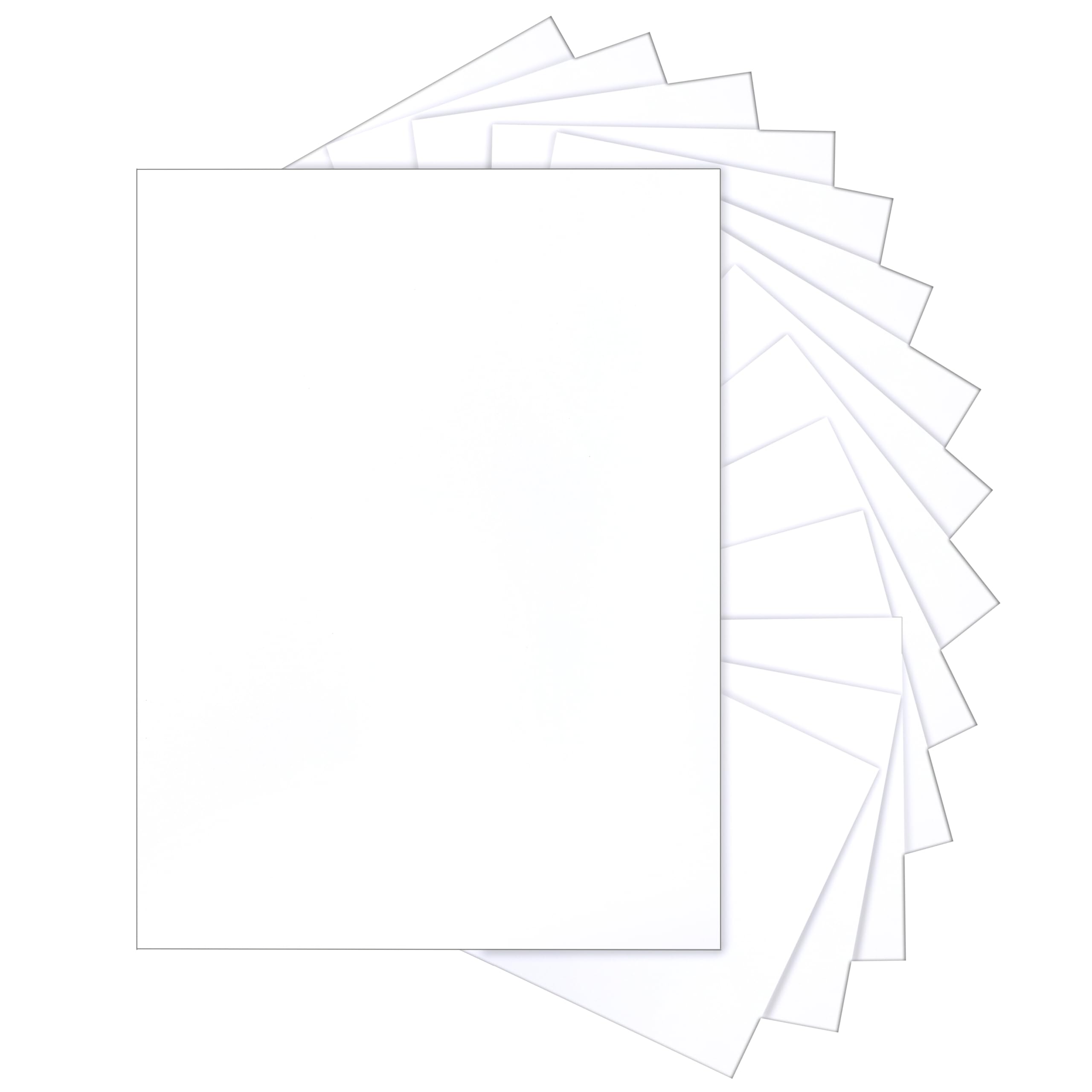 Silunkia 28 Sheets Black Cardstock 8.5 x 11 for Halloween, 250gsm/92lb Heavyweight Black Paper Card Stock for DIY Cards, Scrapbooking, Greeting Cards, Invitations, Party