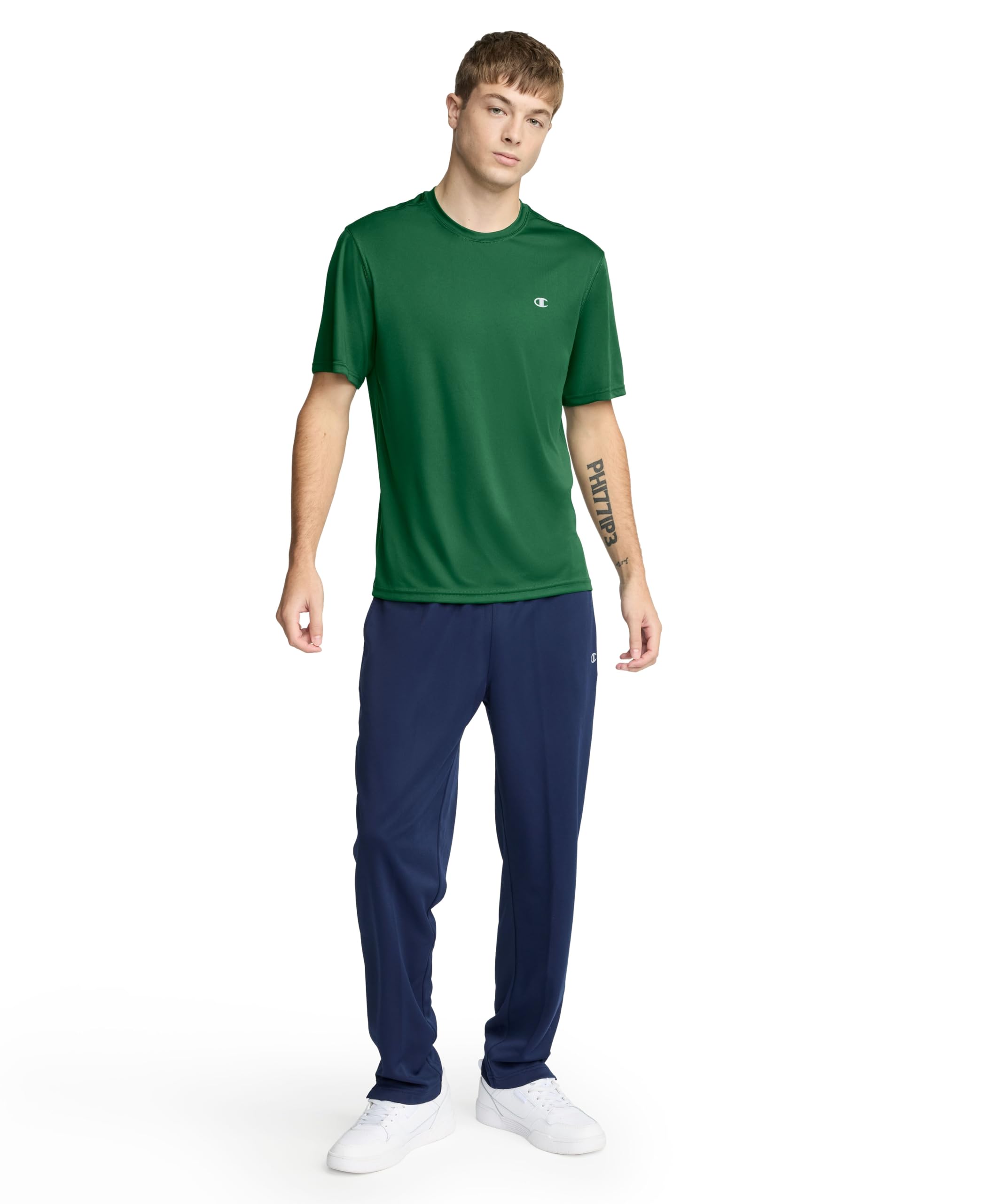 Champion Men's T-shirt, Sport Tee, Moisture Wicking, Anti Odor, Athletic T-shirt for Men (Reg. Or Big & Tall)