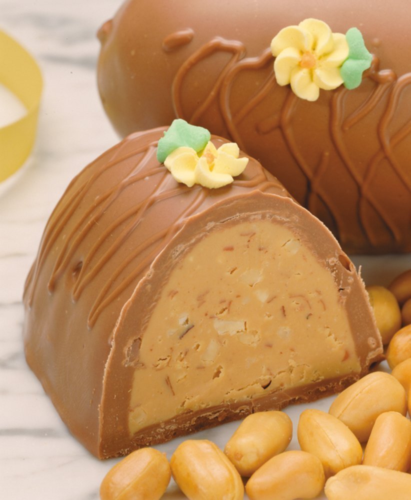 Philadelphia Candies Marshmallow Nut Egg, Milk Chocolate 4 Ounce