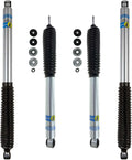 Bilstein 5100 Series Front & Rear Shocks fit 2007 2017 Jeep Wrangler & 2018 Wrangler with 1.5-3" Lift | 24-146708 24-146715