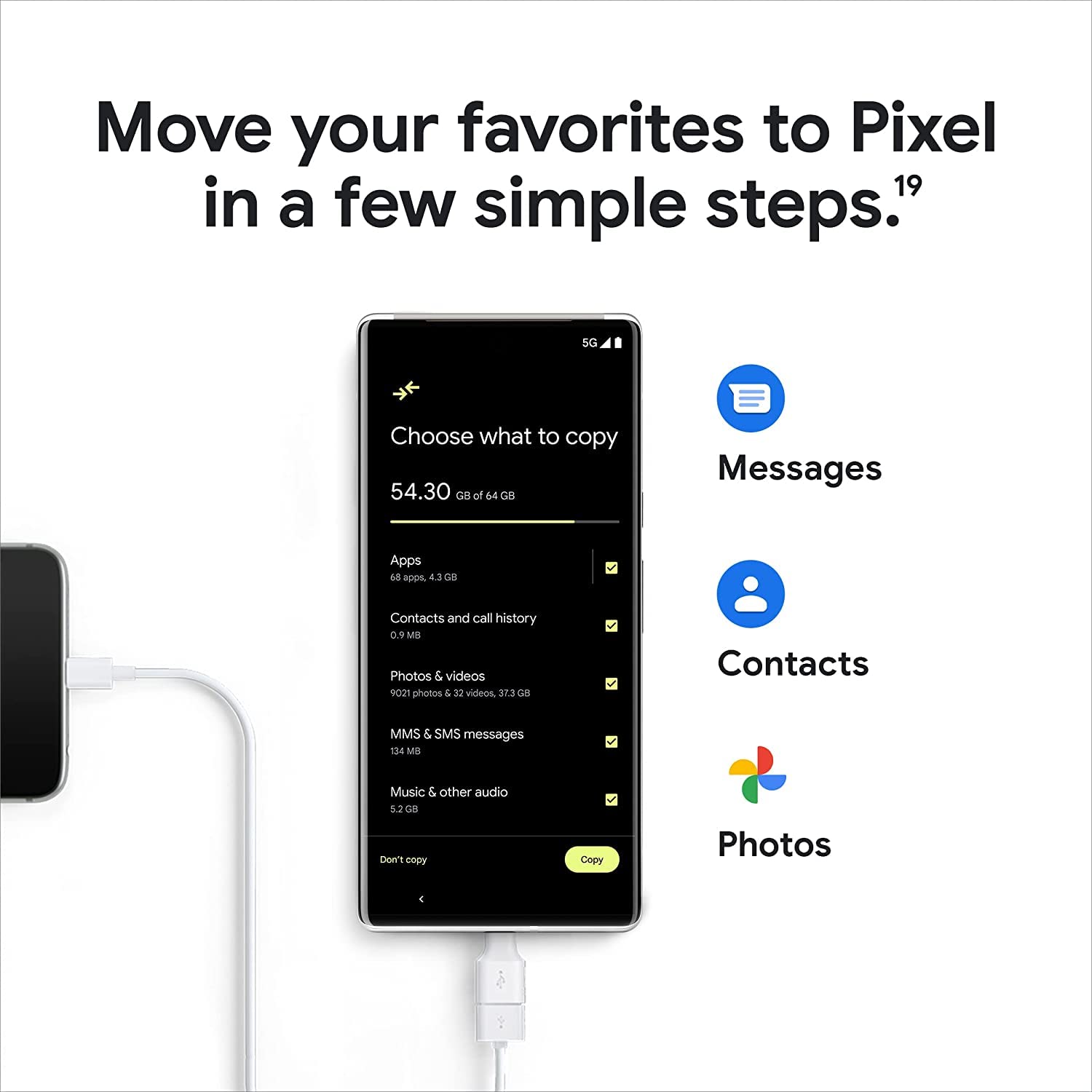 Google Pixel 6 Pro - 5G Android Phone - Unlocked Smartphone with Advanced Pixel Camera and Telephoto Lens - 128GB - Cloudy White