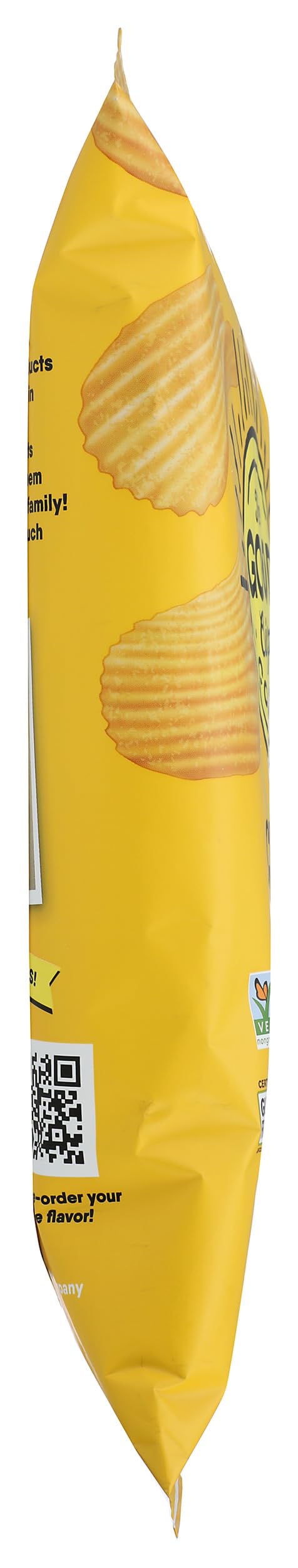 The Good Crisp Company, Chips Potato Crinkle Cut Sour Cream Cheddar, 5.5 Ounce