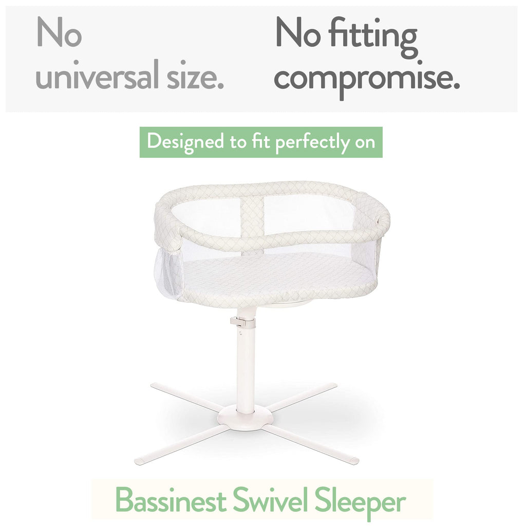 Joey + Joan Bassinet Sheets Compatible with 4moms Mamaroo Sleep Bassinet - Fits 18 x 30 Inch Oval Bassinet Mattress – Buttery Soft 100% Cotton – 2 Pack – Farm Animals – 2 Pack