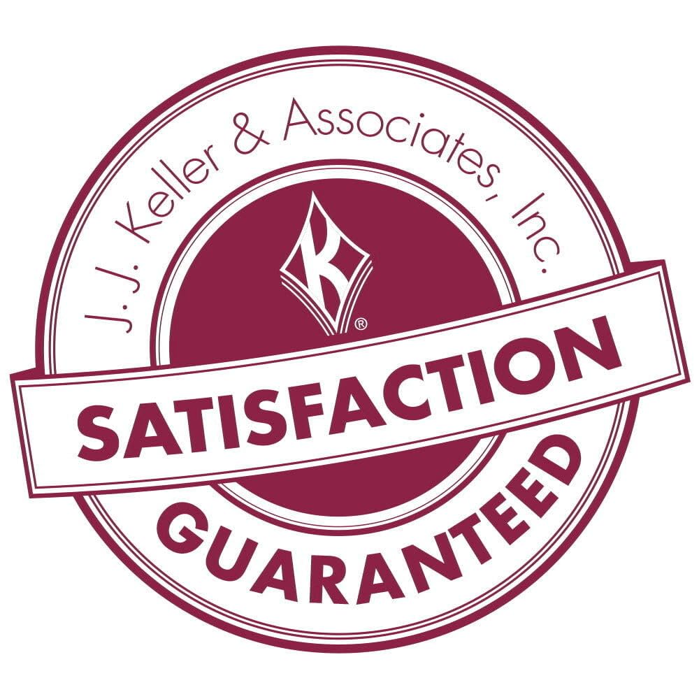 J. J. Keller 25-Pack, Annual Vehicle Inspection Report Form & Adhesive Vinyl Label 2-Ply, 3-Ply Carbonless Form, Prenumbered, DOT Compliant